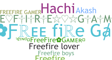 Нік - Freefiregamer
