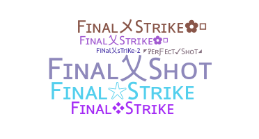 Нік - FinalStrike