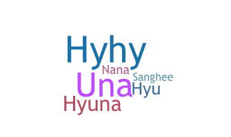 Нік - Hyuna