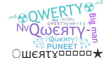 Нік - qwerty