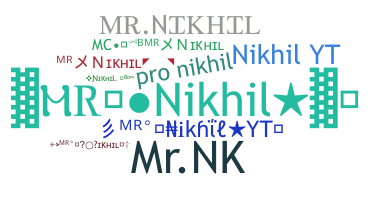 Нік - MrNikhil