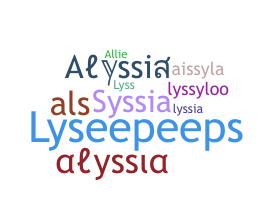 Нік - Alyssia
