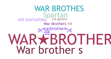 Нік - warbrothers