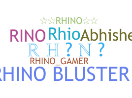 Нік - Rhino
