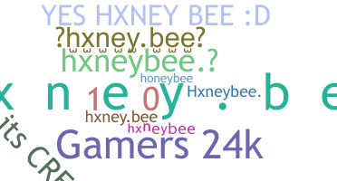 Нік - hxneybee