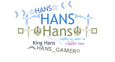 Нік - Hans