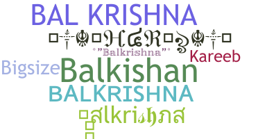 Нік - Balkrishna