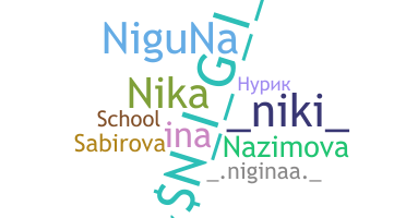 Нік - Nigina