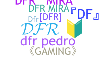 Нік - DFR