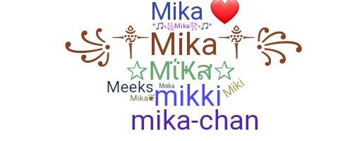 Нік - Mika