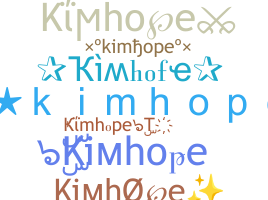 Нік - kimhope