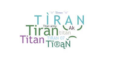 Нік - Tiran