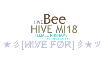 Нік - Hive