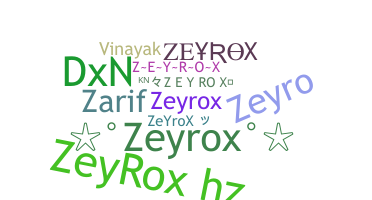 Нік - ZeyRoX
