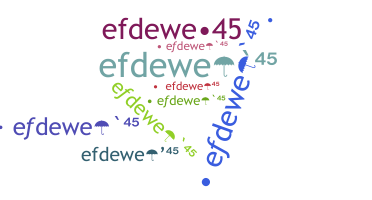 Нік - efdewe45