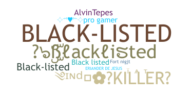 Нік - Blacklisted