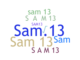 Нік - Sam13