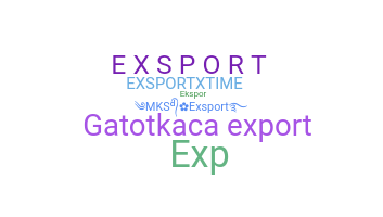 Нік - export