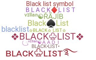 Нік - blacklist
