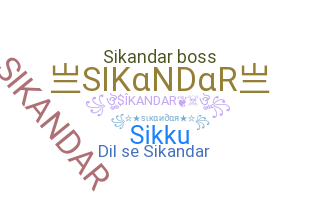 Нік - Sikandar