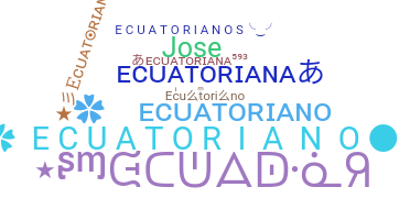 Нік - ecuatoriano