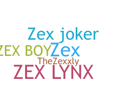Нік - zex