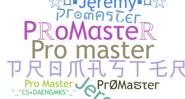 Нік - ProMaster