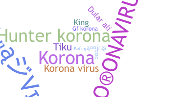 Нік - koronavirus