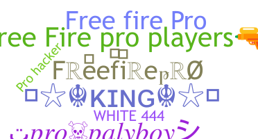 Нік - freefirepro