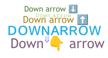 Нік - downarrow
