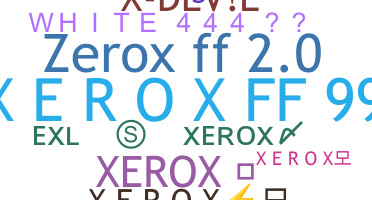 Нік - Xerox