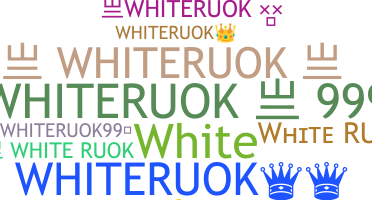 Нік - Whiteruok