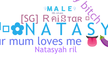Нік - Natasyah