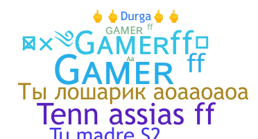 Нік - GamerFF