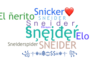 Нік - Sneider