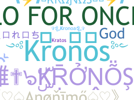 Нік - Kronos