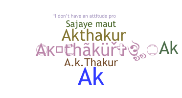 Нік - AkThakur