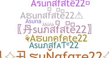 Нік - Asunafate22