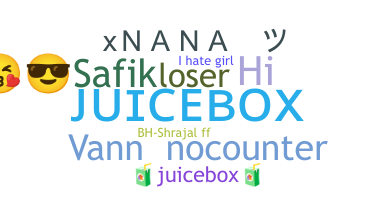 Нік - Juicebox