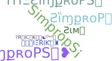 Нік - SIMproPs